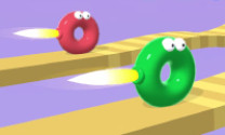 Bouncy Blob Race: Obstacle Course